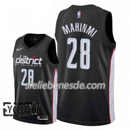 Kinder NBA Washington Wizards Trikot Ian Mahinmi 28 2018-19 Nike City Edition Schwarz Swingman